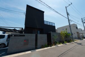 門まわりと外壁デザイン 大阪府K様邸